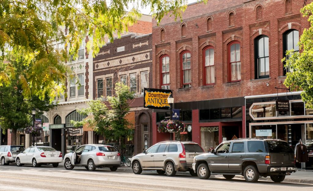 Downtown Bozeman Montana