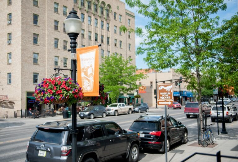 Bozeman Montana Downtown Street View