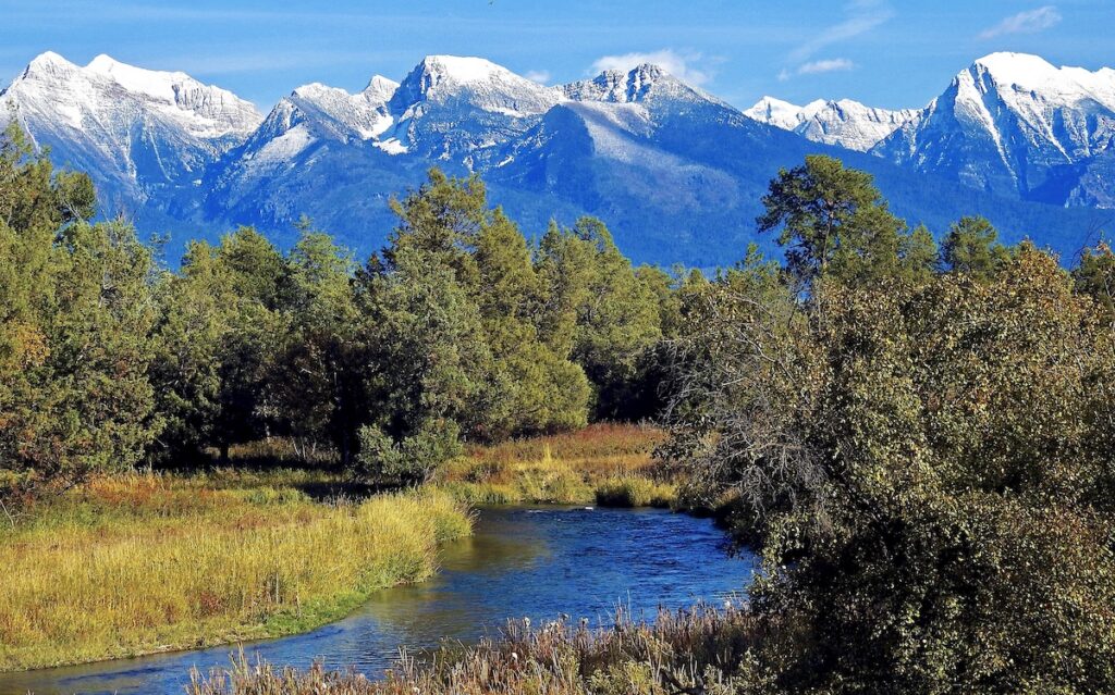  Mission Fault geological formation Montana landscape