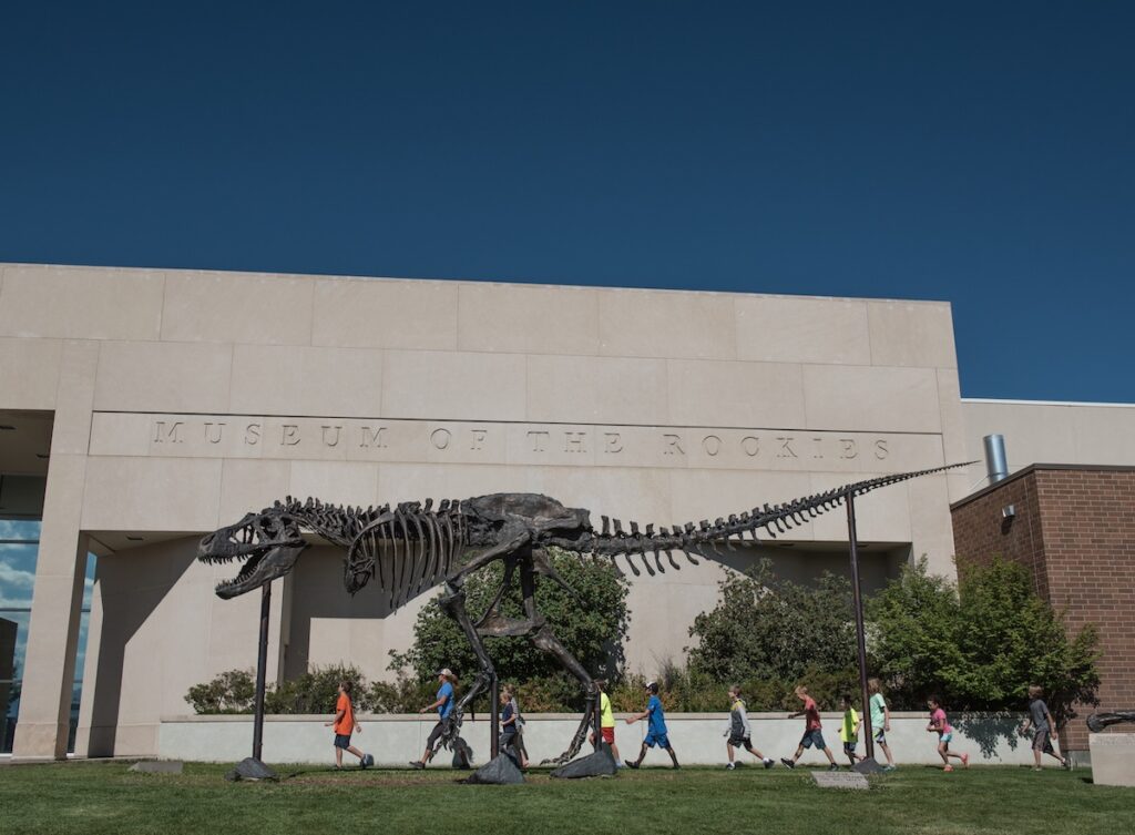 Museum of the Rockies building near Montana State University in Bozeman Montana